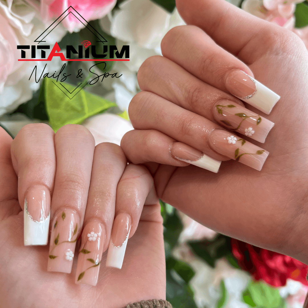 Set of finished nails